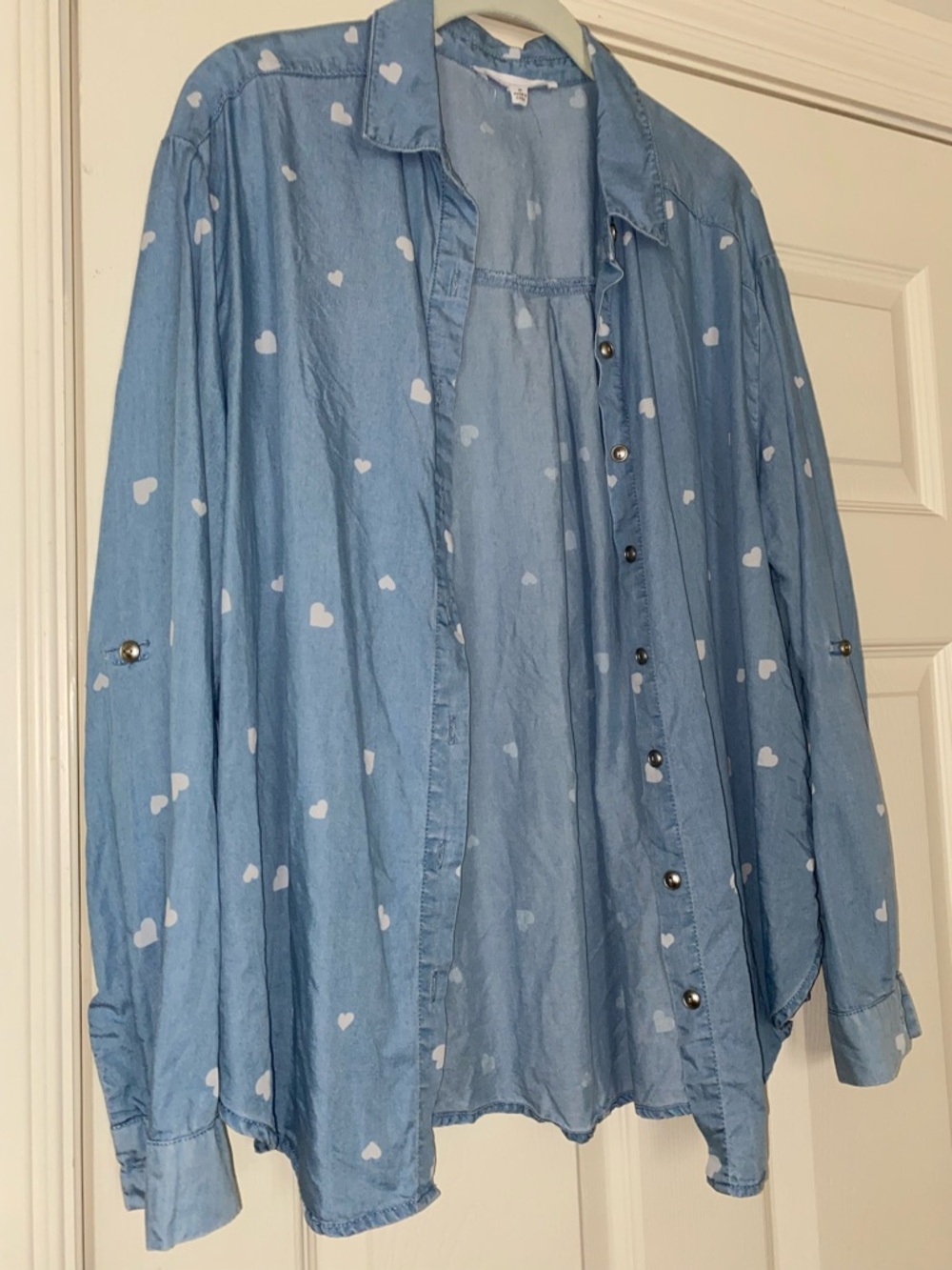 JANE & DELANCEY | CHAMBRAY SHIRT | M